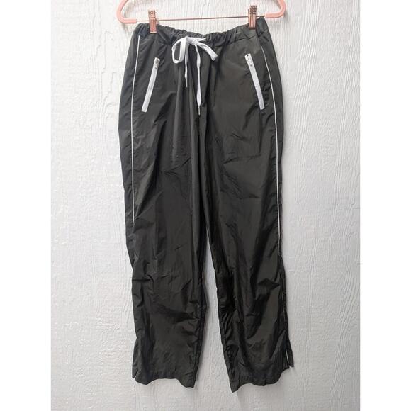 Gold Hinge Pants - Gold Hinge Designer Brown Warm Up Pants Athletic Casual Street Wear Size Small